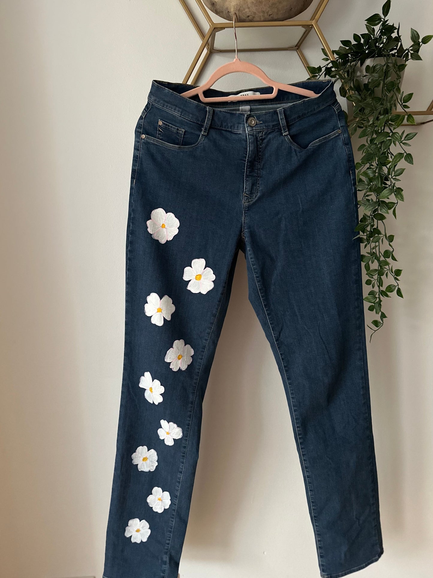Goldblume Jeans Hose (Marke Brax)