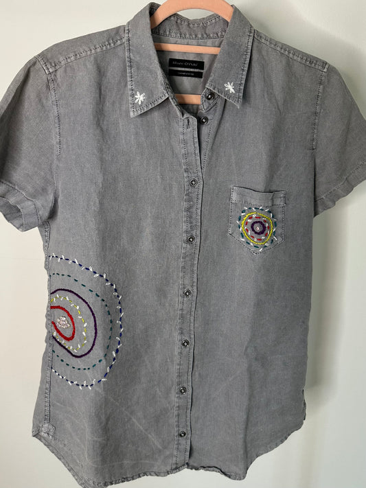 Mandala Kurzärmel-Hemd (Marke Marc o Polo)