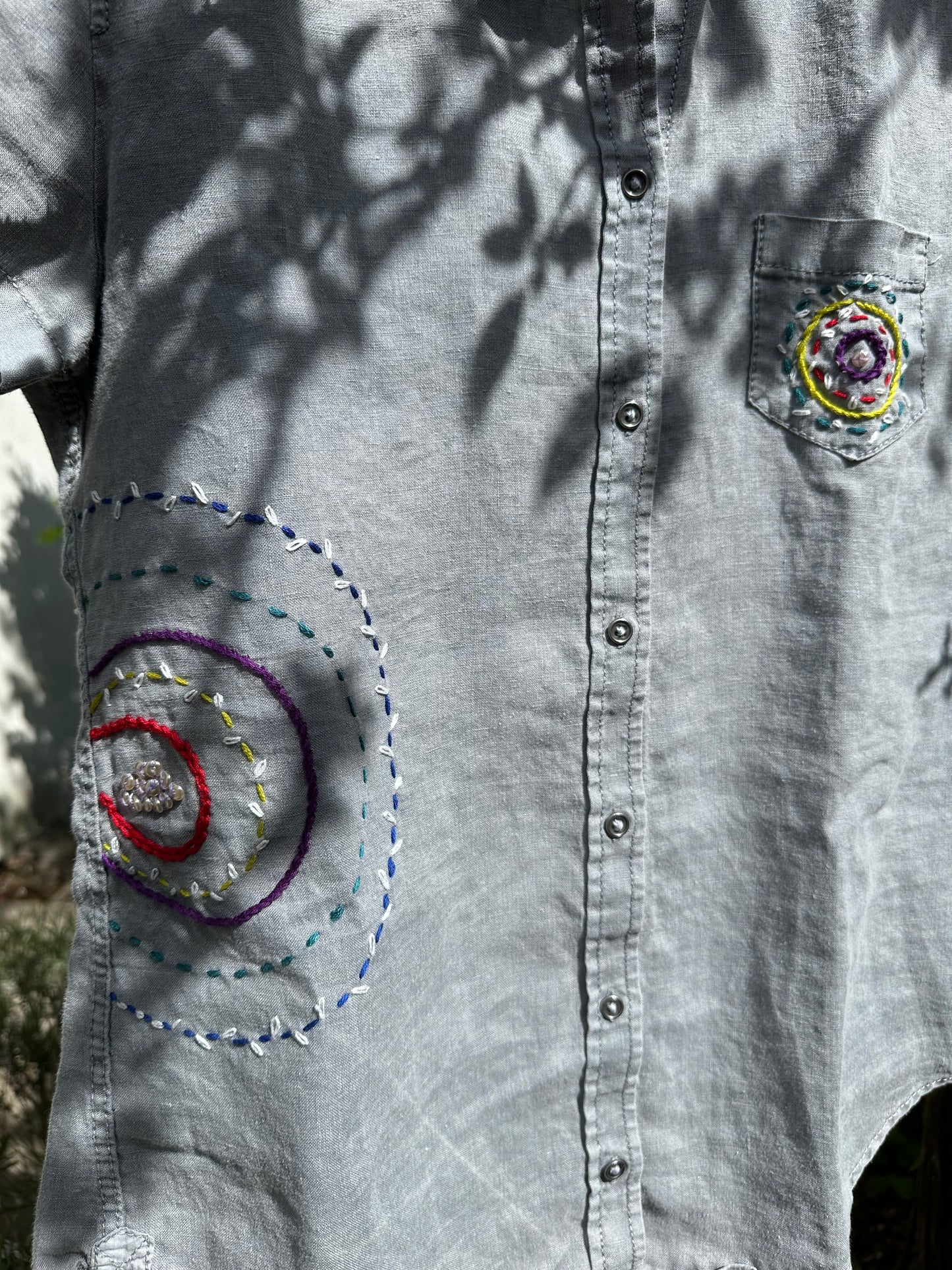Mandala Kurzärmel-Hemd (Marke Marc o Polo)