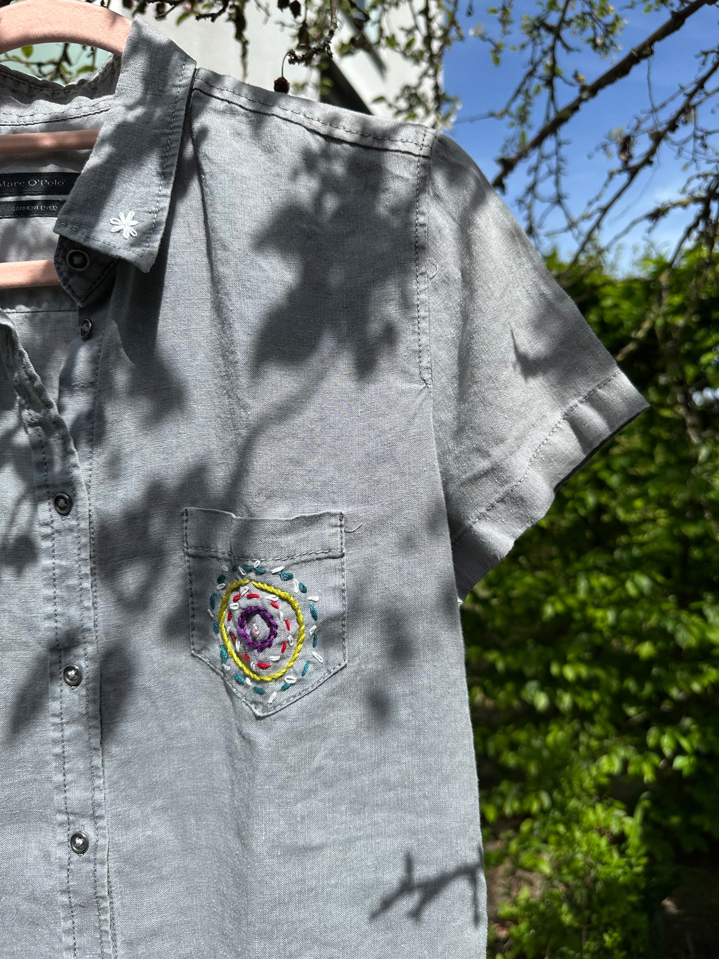 Mandala Kurzärmel-Hemd (Marke Marc o Polo)