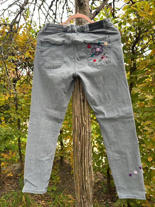 Blumen Jeans